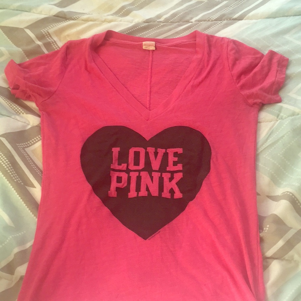 Small Victoria’s secret PINK shirt.